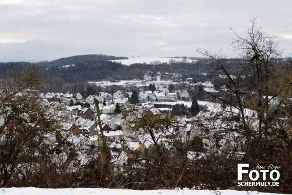 Niederbrechen im Winter