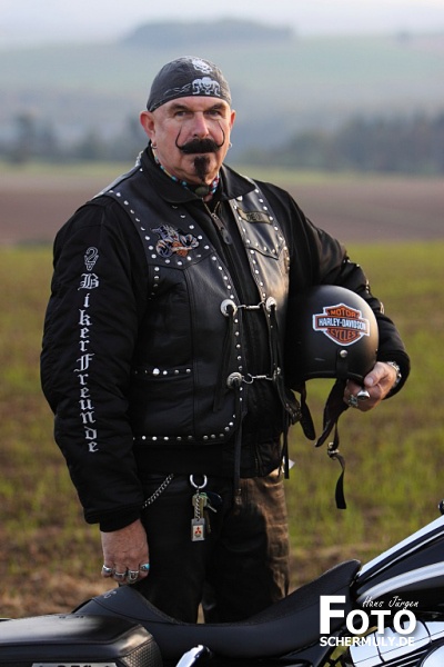 Dieter mit Motorrad