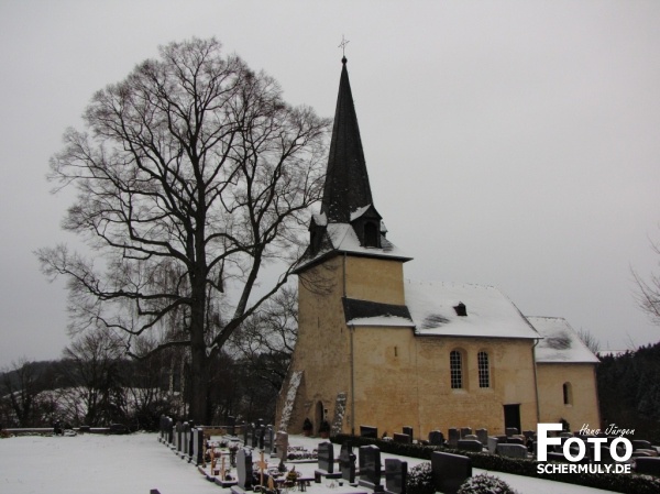 Berger Kirche im Winter 2010