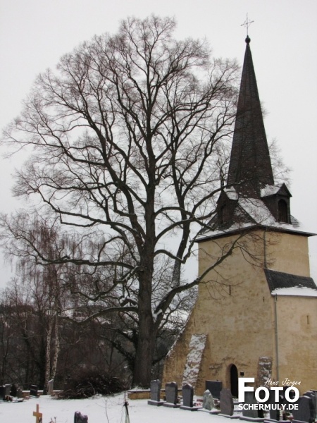 Berger Kirche im Winter 2010