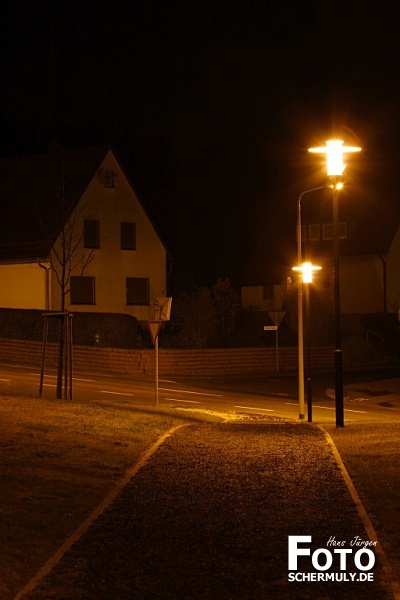 Niederbrechen bei Nacht